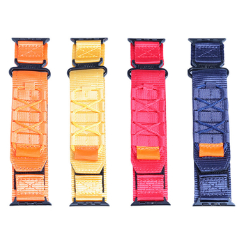 Bratara pentru Apple Watch cu sfoară împletită, buclă respirabilă, unisex – Jiada Brand, Stil sportiv