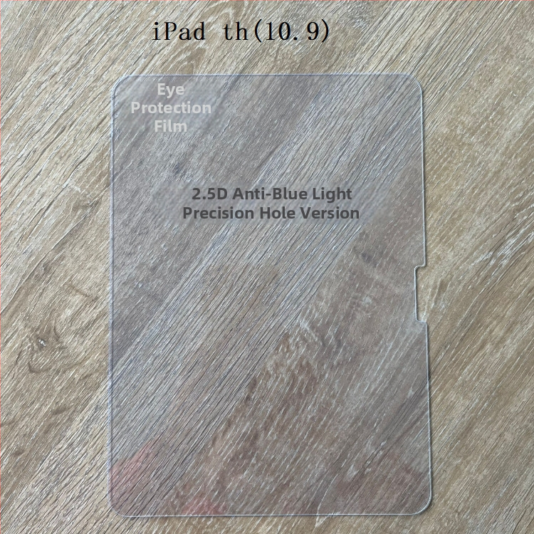 iPad 10. paaudzes/11. paaudzes stikla ekrāna aizsargs — 0,33 mm Asahi stikls; priekšējā ekrāna aizsardzība; pret zilā gaisma; putekļu izturīgs; pret pirkstu nospiedumiem