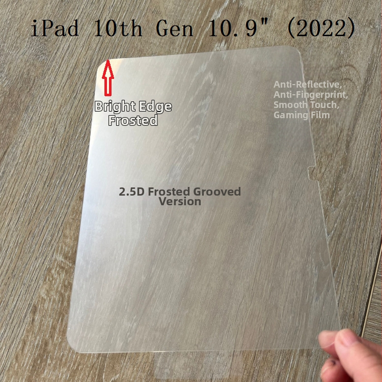 iPad 10. paaudzes/11. paaudzes stikla ekrāna aizsargs — 0,33 mm Asahi stikls; priekšējā ekrāna aizsardzība; pret zilā gaisma; putekļu izturīgs; pret pirkstu nospiedumiem