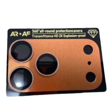 iPhone 17 Pro Max objektīva plēve no kalēta stikla, HD, putekļu izturīga, pret pirkstu nospiedumiem, pret kritieniem