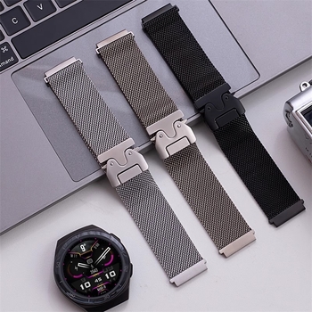 Narukvica za Redmi Watch 6 s Milanese kopčom tipa parachute, kompatibilna s Xiaomi Band 9 Pro i Huawei Fit4