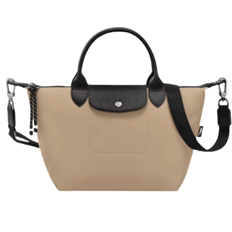 Geantă Tote Dumpling cu capac – piele naturală, formă gălușă, deschidere cu capac, buzunar intern pentru documente