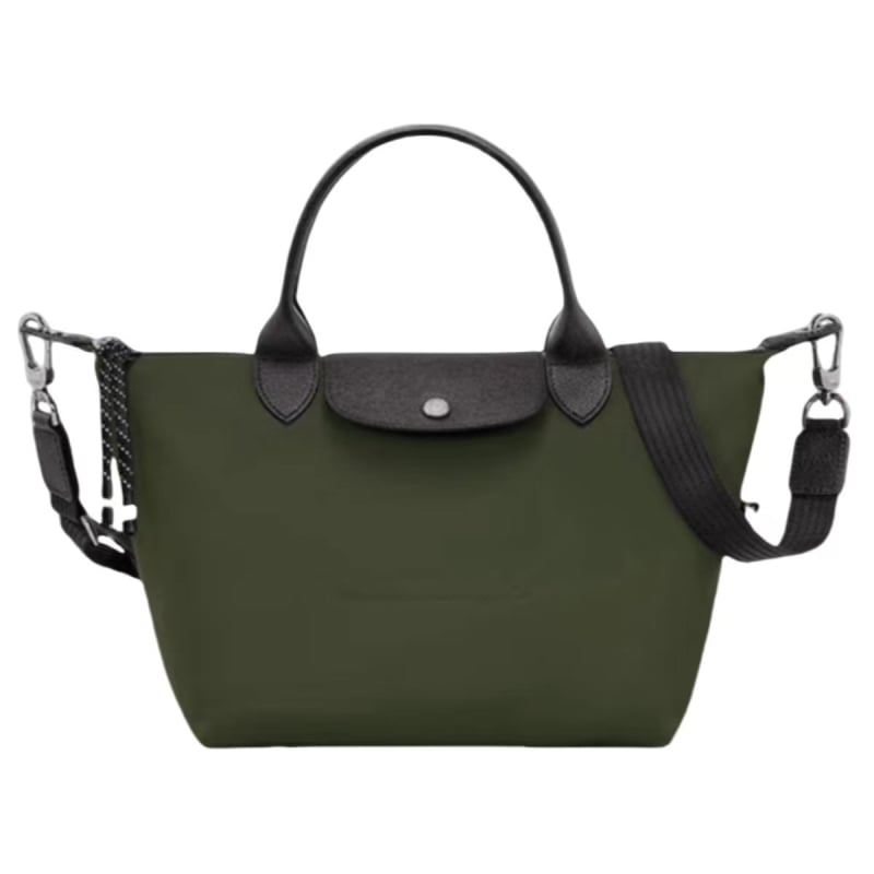 Geantă Tote Dumpling cu capac – piele naturală, formă gălușă, deschidere cu capac, buzunar intern pentru documente