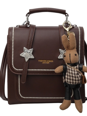 Rucsac dama din PU, stil urban minimalist, vară 2024, impermeabil, design tridimensional