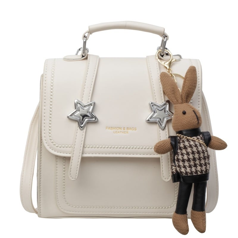 Rucsac dama din PU, stil urban minimalist, vară 2024, impermeabil, design tridimensional