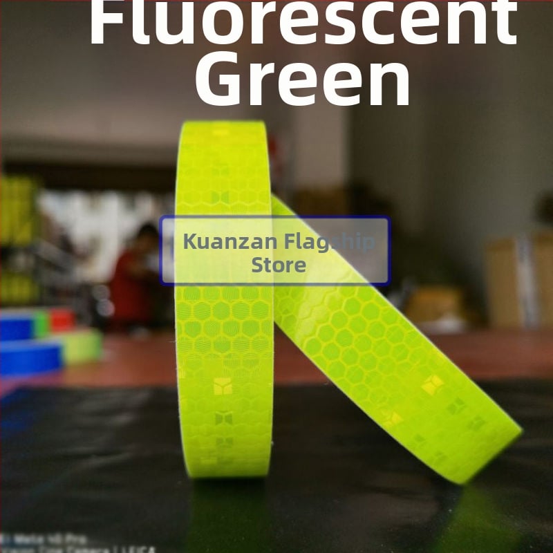 Elektriskā motocikla korpusa dekoratīvās uzlīmes ar krāsainām atstarotām lentēm — Zīmols: Unique, Materiāls: Other