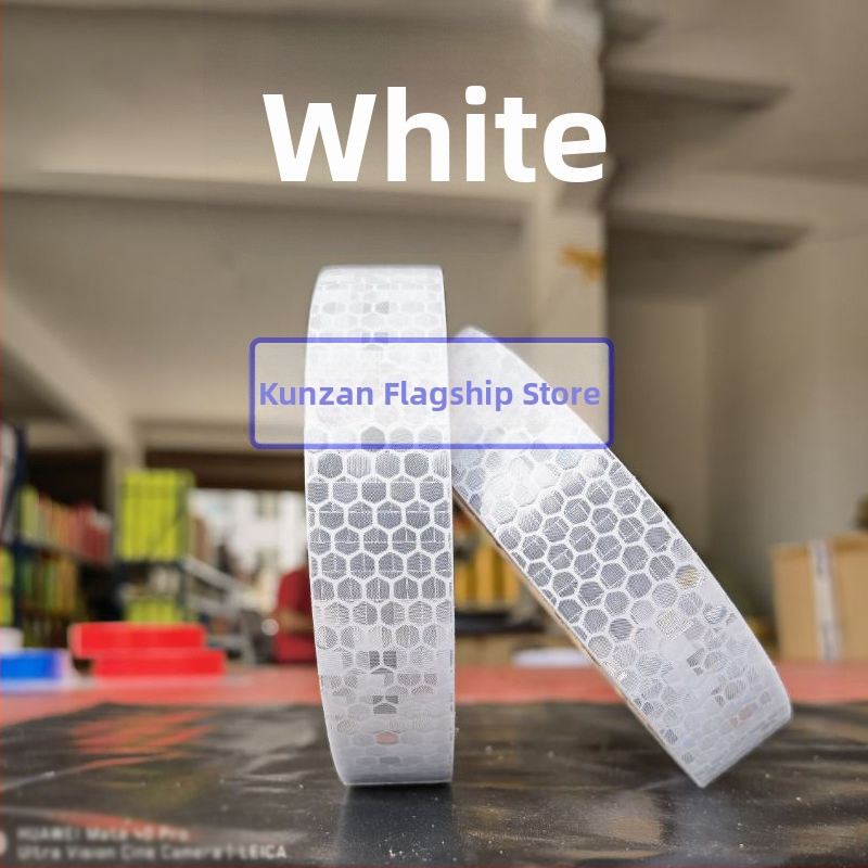 Elektriskā motocikla korpusa dekoratīvās uzlīmes ar krāsainām atstarotām lentēm — Zīmols: Unique, Materiāls: Other