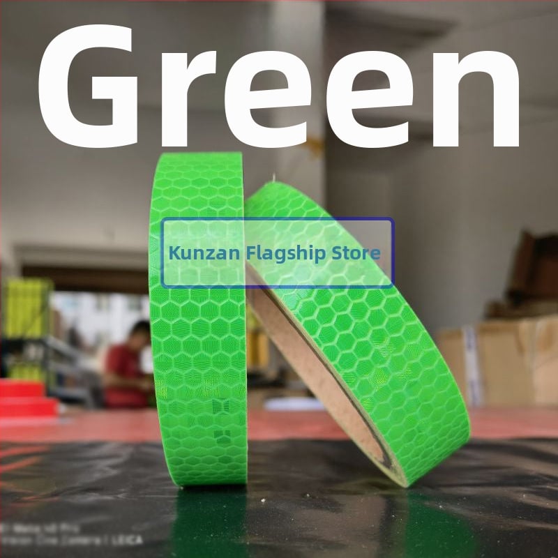 Elektriskā motocikla korpusa dekoratīvās uzlīmes ar krāsainām atstarotām lentēm — Zīmols: Unique, Materiāls: Other