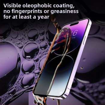 Tempered glass priekšējā ekrāna aizsargs realme ierīcēm — priekšējais plēve, HD skaidrība, pret zilās gaismas iedarbība, iekļauts otrais līmējums