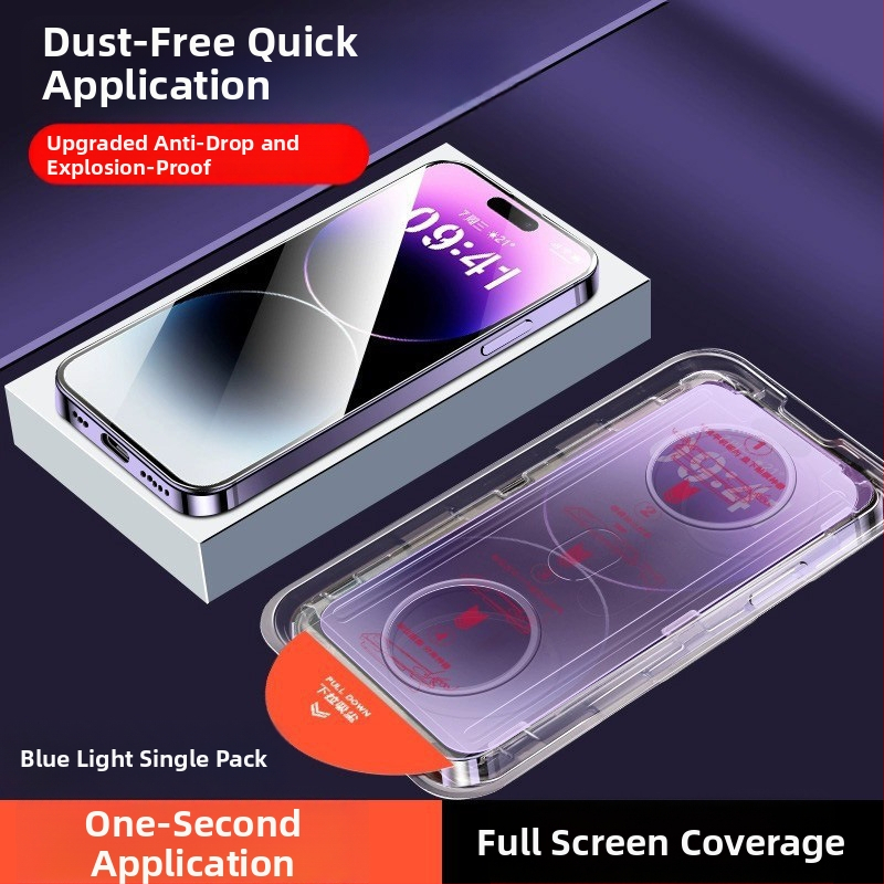 Tempered glass priekšējā ekrāna aizsargs realme ierīcēm — priekšējais plēve, HD skaidrība, pret zilās gaismas iedarbība, iekļauts otrais līmējums