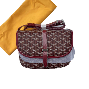 Muška crossbody torba od PVC-a, vodootporna, geometrijski uzorak, podstava od poliester