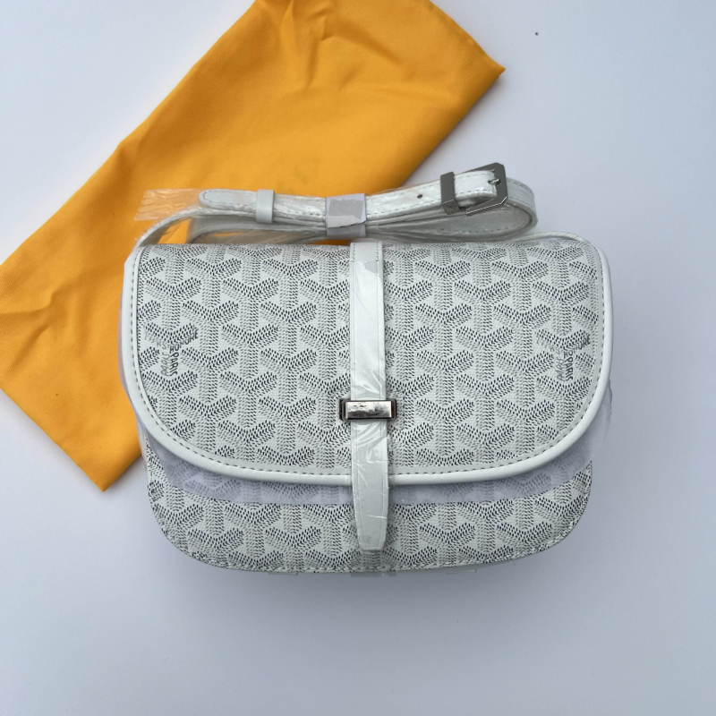 Muška crossbody torba od PVC-a, vodootporna, geometrijski uzorak, podstava od poliester