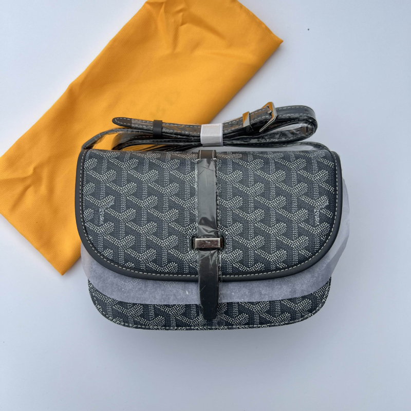Muška crossbody torba od PVC-a, vodootporna, geometrijski uzorak, podstava od poliester