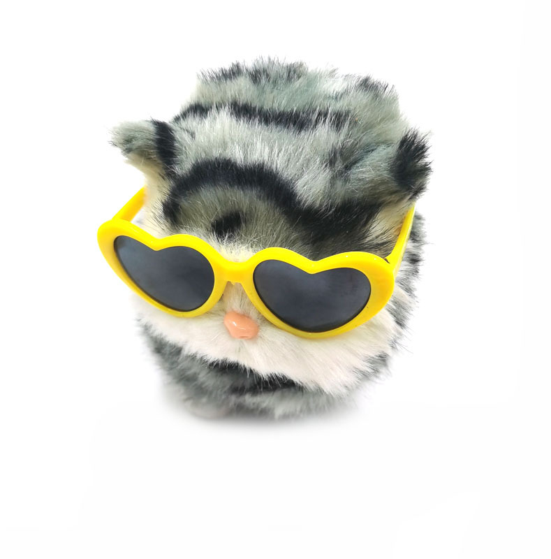 Очила за домашни любимци: карикатурен стил | Материал: пластмаса | Приложимо за общи животни