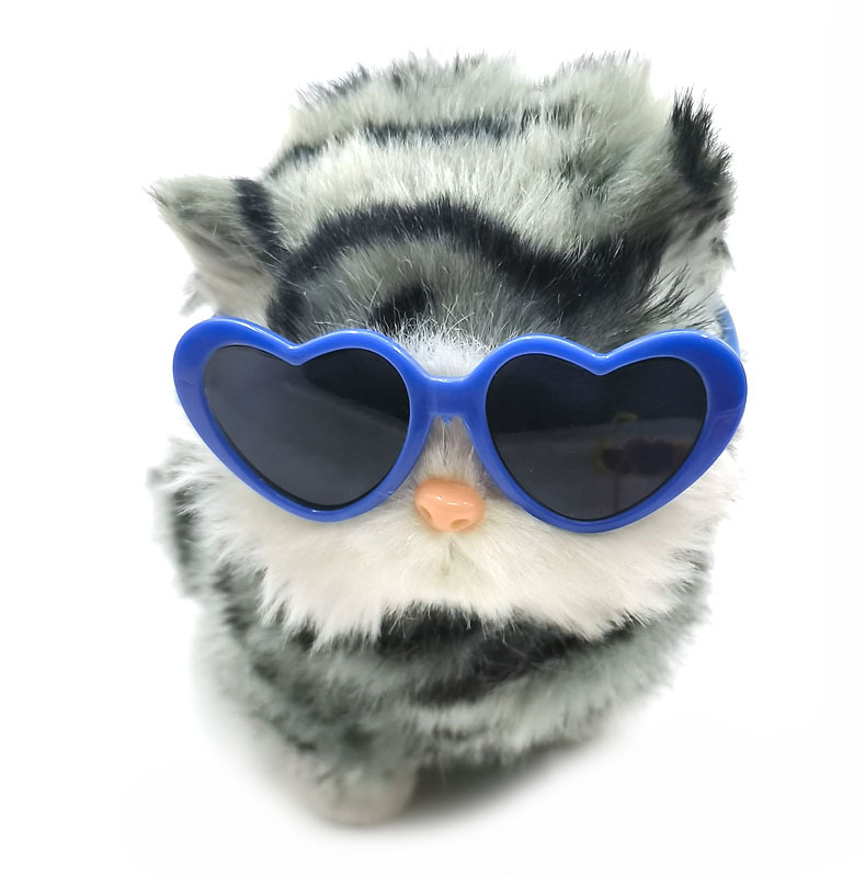 Очила за домашни любимци: карикатурен стил | Материал: пластмаса | Приложимо за общи животни