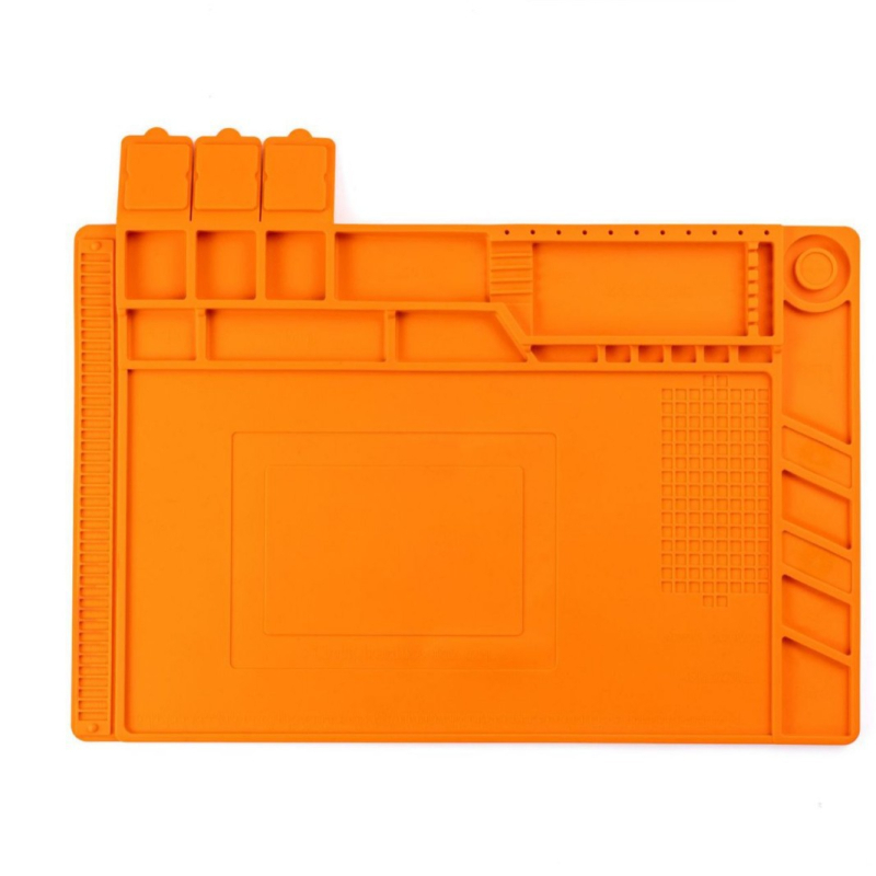 Hőálló szilikon javító matrac IC- és alaplap javításához – mágneses, anti-statikus, munkafelület telekommunikációs karbantartáshoz