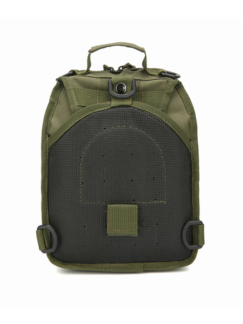 Vīriešu krūšu soma - CALT, viegls Oxford audums, izturīgs pret nodilumu, paplašināma, muguras aizsardzība, brīvdabas ceļojumiem