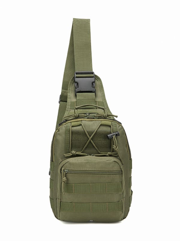 Vīriešu krūšu soma - CALT, viegls Oxford audums, izturīgs pret nodilumu, paplašināma, muguras aizsardzība, brīvdabas ceļojumiem