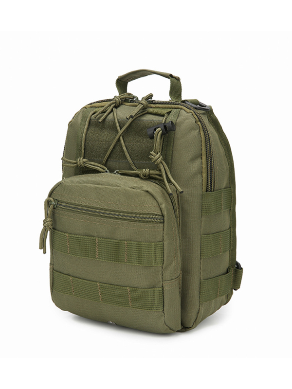 Vīriešu krūšu soma - CALT, viegls Oxford audums, izturīgs pret nodilumu, paplašināma, muguras aizsardzība, brīvdabas ceļojumiem