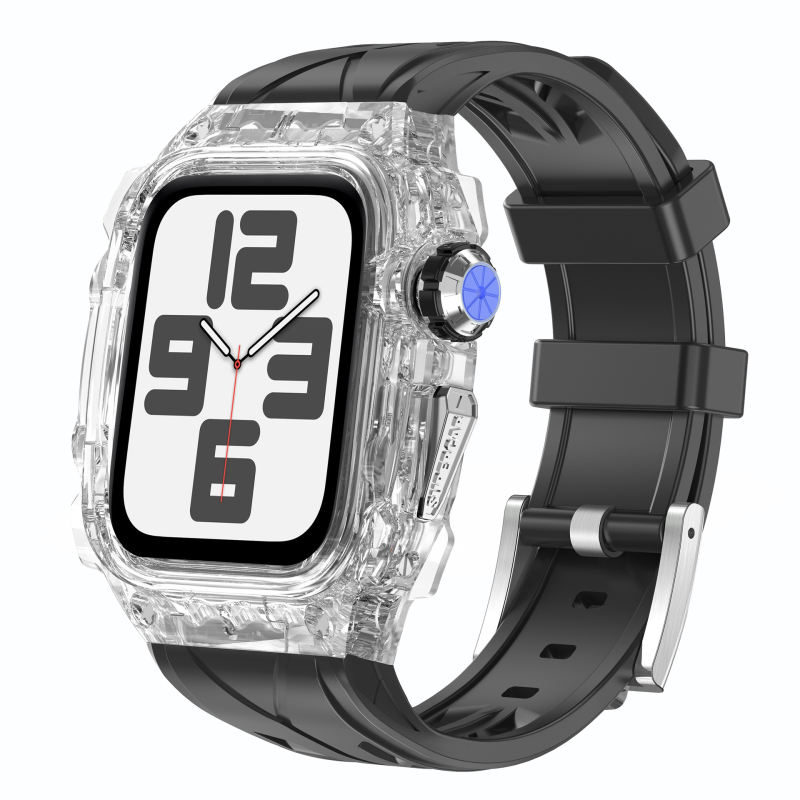 Apple Watch Series 9 All-in-One silikónové PC náramok s puzdrom SE, spona s kolíkom, hmotnosť 39 g, uvedené v roku 2024