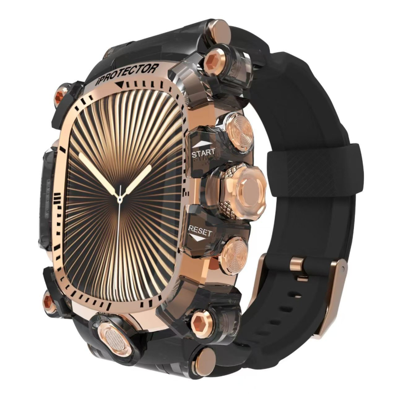 Maoyang бронеподобен защитен калъф за Apple Watch, TPU материал, 20/22 мм интерфейс