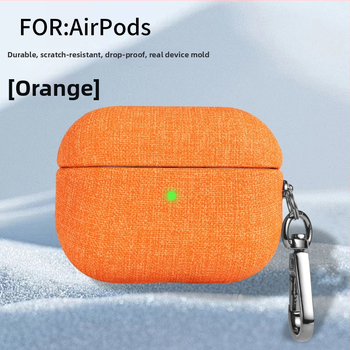 Ochranný obal pre AirPods Pro 3 / AirPods 4 s textúrou z veluru, prenosný, pre Apple