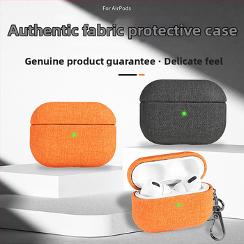 Ochranný obal pre AirPods Pro 3 / AirPods 4 s textúrou z veluru, prenosný, pre Apple