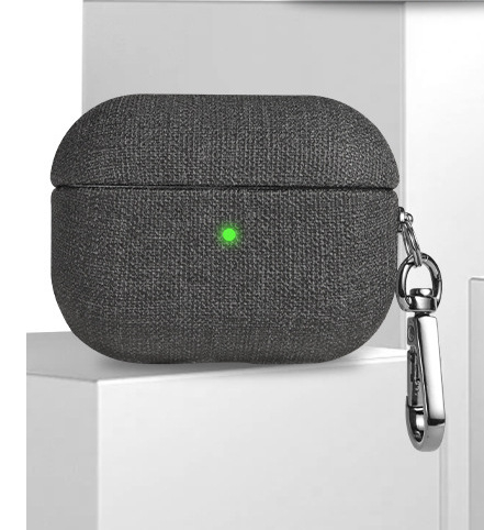 Κάλυμμα προστασίας AirPods Pro 3 / AirPods 4 με βελούδινη υφασμάτινη υφή, φορητό, για Apple
