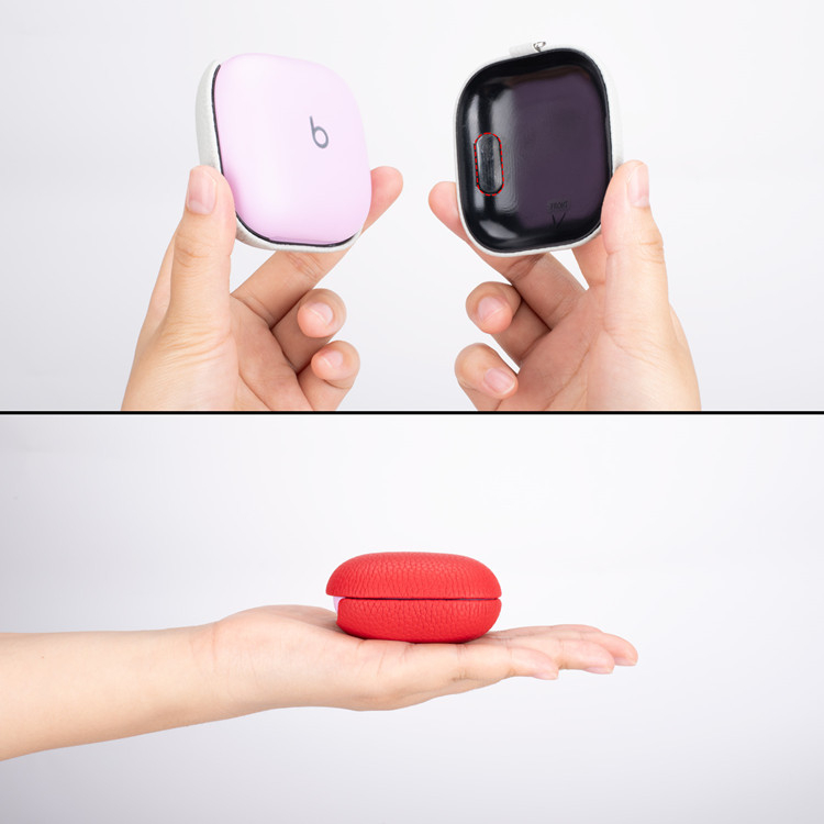 Ochranné puzdro z pravé kože pre Beats Fit Pro Bluetooth slúchadlá – ručne vyrobené, pevný kryt, univerzálna kompatibilita