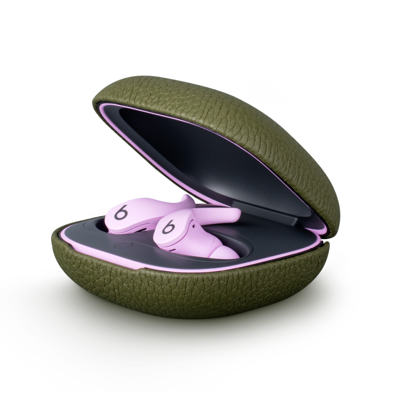 Ochranné puzdro z pravé kože pre Beats Fit Pro Bluetooth slúchadlá – ručne vyrobené, pevný kryt, univerzálna kompatibilita