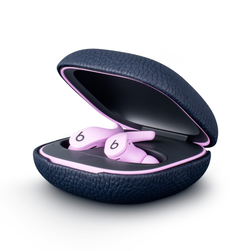 Ochranné puzdro z pravé kože pre Beats Fit Pro Bluetooth slúchadlá – ručne vyrobené, pevný kryt, univerzálna kompatibilita