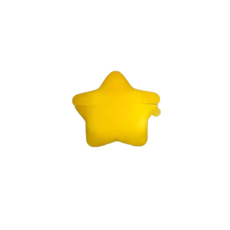 AirPods Pro 3. generációs szilikon védőtok fénylő csillag mintával Apple 2/3/4 generációhoz (injektációs öntés; félig átlátszó dizájn; rajzfilm motívum)