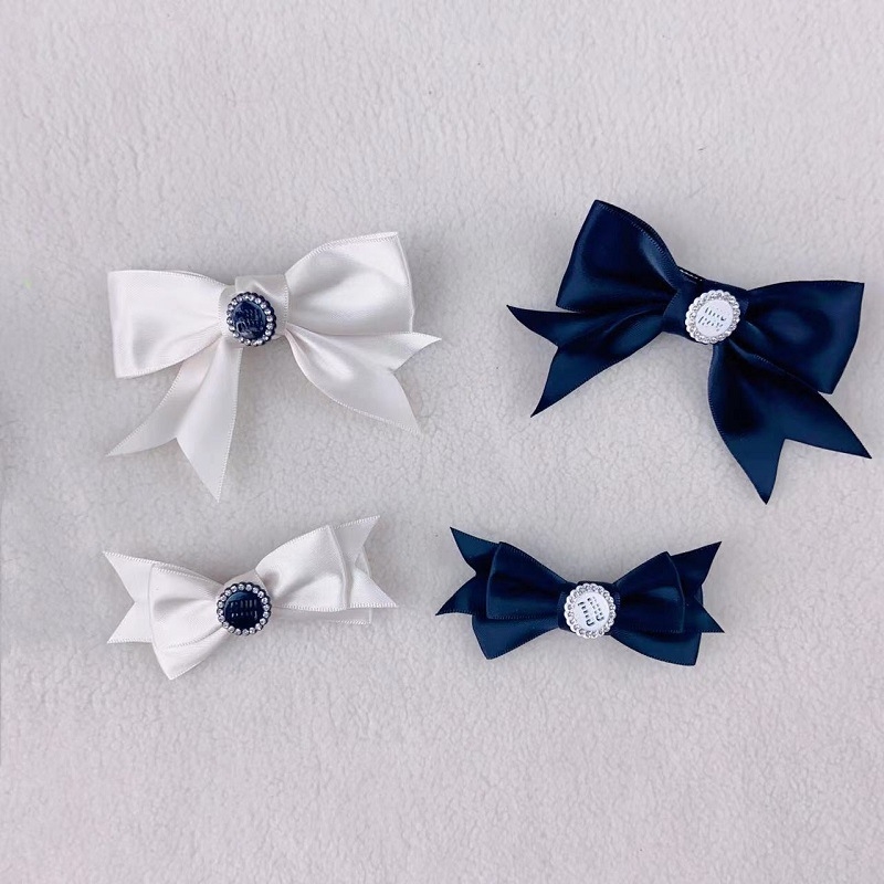 Clip de păr pentru animale de companie cu funda, poliester, utilizare generală, stil Japonia și Coreea