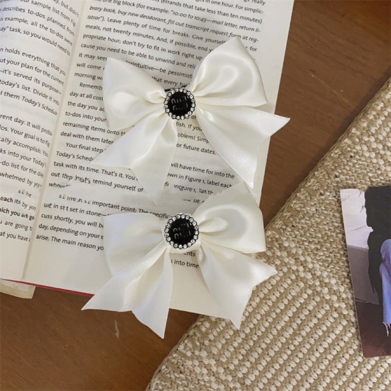 Clip de păr pentru animale de companie cu funda, poliester, utilizare generală, stil Japonia și Coreea