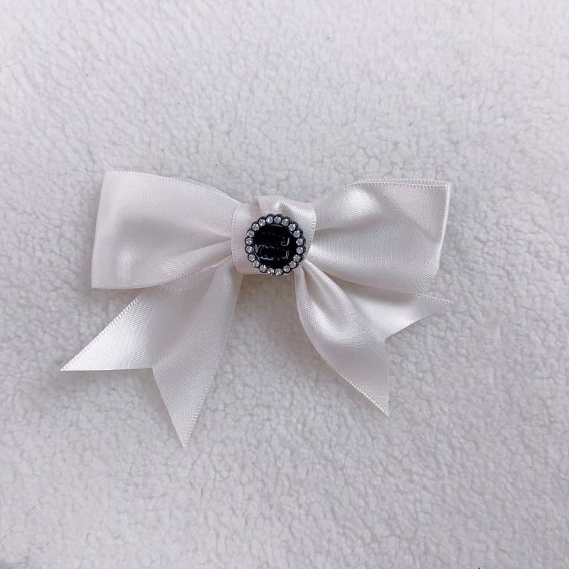 Clip de păr pentru animale de companie cu funda, poliester, utilizare generală, stil Japonia și Coreea