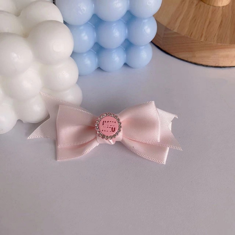 Clip de păr pentru animale de companie cu funda, poliester, utilizare generală, stil Japonia și Coreea