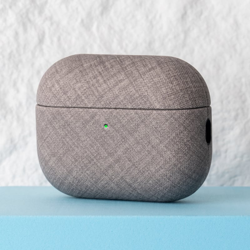 Lopie Apple AirPods Pro védőtok — PU anyag, teljes körű védelem, kézzel készített, texturált mintázat, testreszabás támogatott