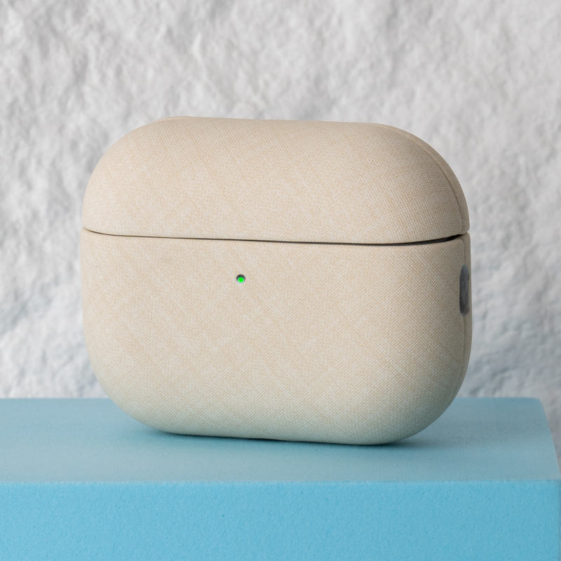 Lopie Apple AirPods Pro védőtok — PU anyag, teljes körű védelem, kézzel készített, texturált mintázat, testreszabás támogatott