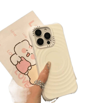 Casetify Wave θήκη για iPhone 16 Pro Max, 15 Pro και 13 Pro – σιλικόνη, αμυδρό τελείωμα, ζωγραφισμένο στυλ καρτούν, μαγνητικό