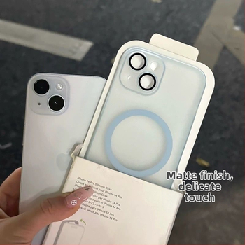 Viedtālruņa vāciņš iPhone 16 Pro Max, 14 un 13 – PC ciets, matēts virsma, magnētisks, triecienizturīgs, pret pirkstu nospiedumiem