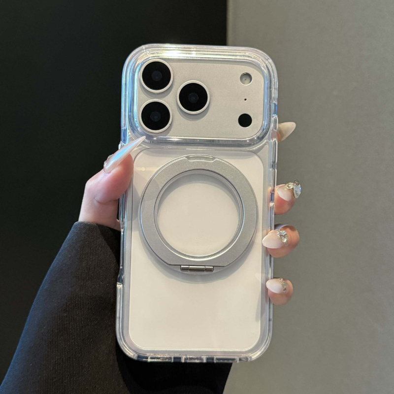 Prozirna futrola za iPhone 17 Pro Max; kompatibilna s iPhone 16 Pro Max, 14, 15 Pro i 13; zaštita od pada