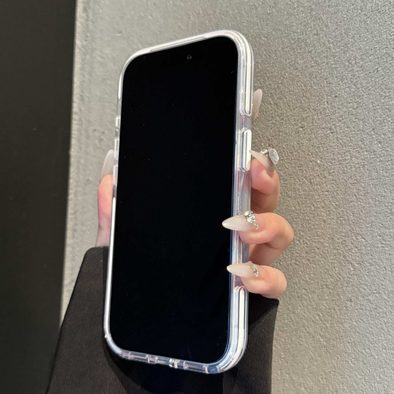 Prozirna futrola za iPhone 17 Pro Max; kompatibilna s iPhone 16 Pro Max, 14, 15 Pro i 13; zaštita od pada
