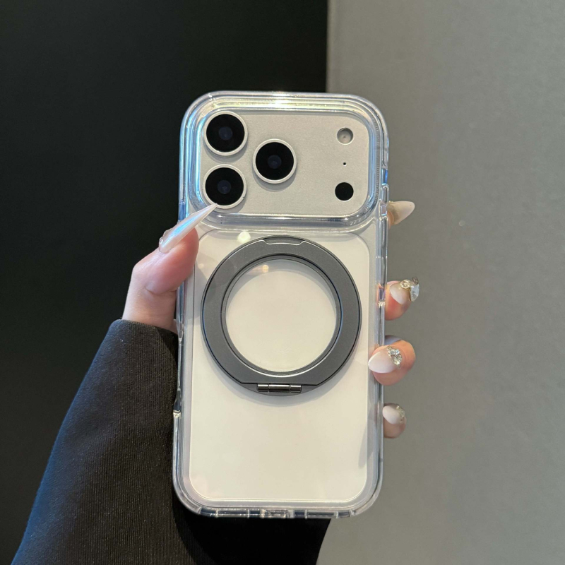Prozirna futrola za iPhone 17 Pro Max; kompatibilna s iPhone 16 Pro Max, 14, 15 Pro i 13; zaštita od pada