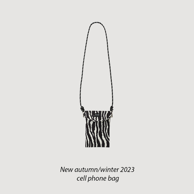 Desoife presiva mala torbica za telefon – lagana crossbody, unisex, gradski stil, poliester, Velcro zatvaranje, vertikalni kvadratni oblik, jesen 2023 izdanje