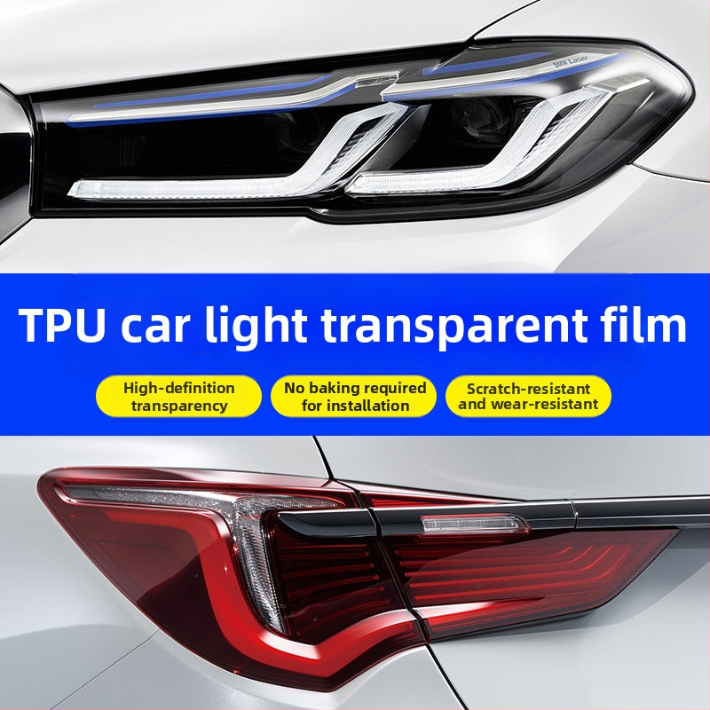 Film protector TPU pentru faruri și stopuri – Transparent pentru mașini și motociclete