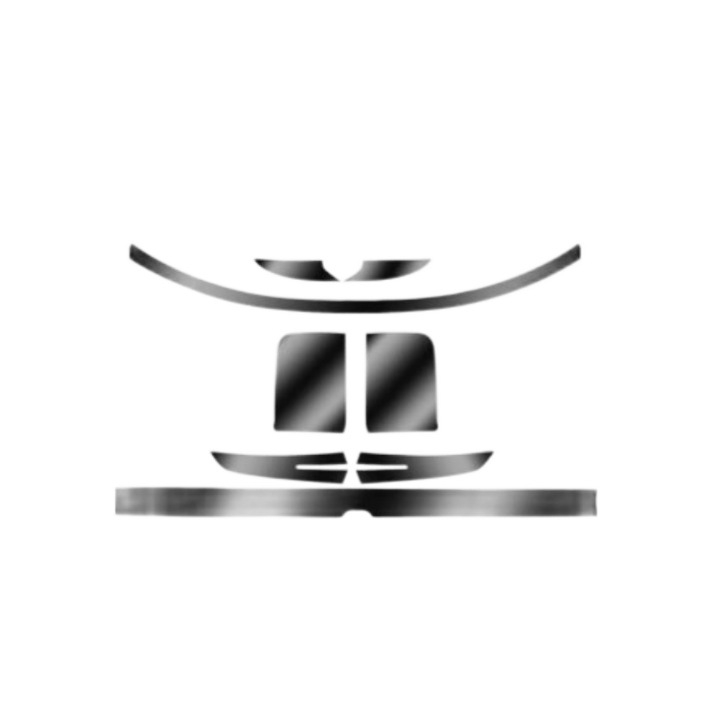 Film de protecție pentru faruri și semnalizatoare Li Auto L6/L7/L8/L9 — Material HD TPU, cu inel stelat