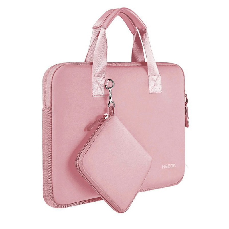 HSEOK futrola za laptop od diving tkanine, otporna na udarce i vodootporna, unisex, s malim džepom, gradski minimalistički stil.