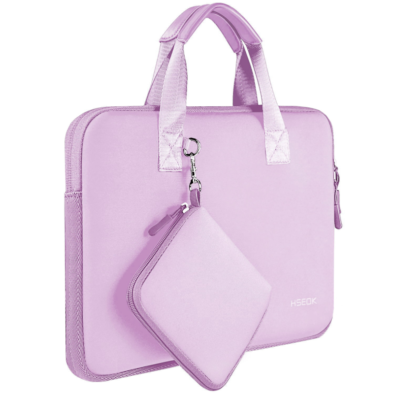 HSEOK futrola za laptop od diving tkanine, otporna na udarce i vodootporna, unisex, s malim džepom, gradski minimalistički stil.