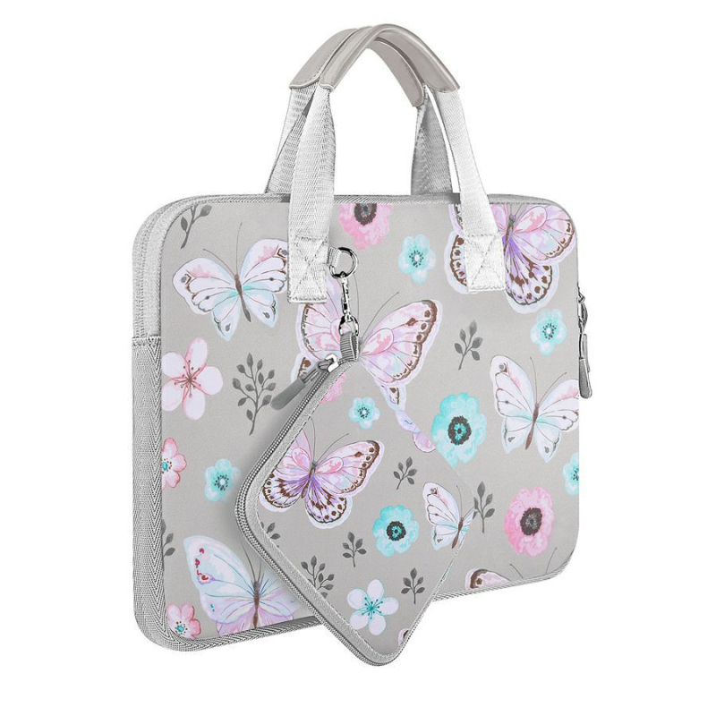 HSEOK futrola za laptop od diving tkanine, otporna na udarce i vodootporna, unisex, s malim džepom, gradski minimalistički stil.