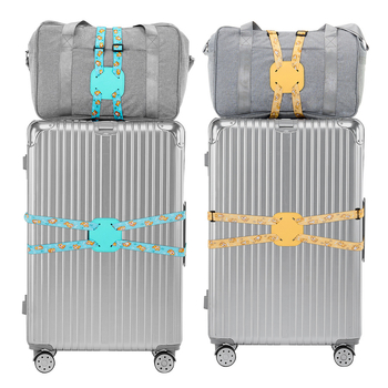 Lagaminų diržas kuprinei - elastinis kryžminis dizainas, poliesteris, modelis 2022-003, 2022 m. vasara, kuprinių priedai